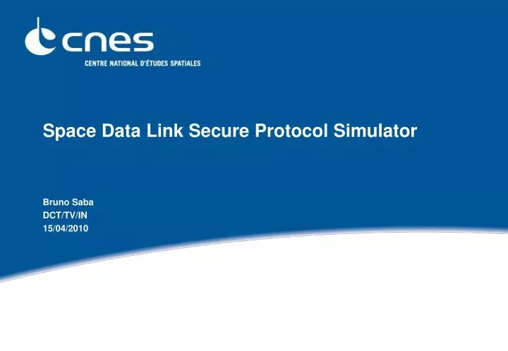 space data link secure protocol simulator