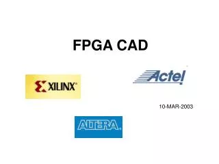 FPGA CAD