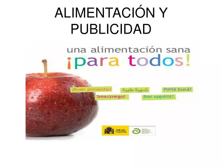 alimentaci n y publicidad