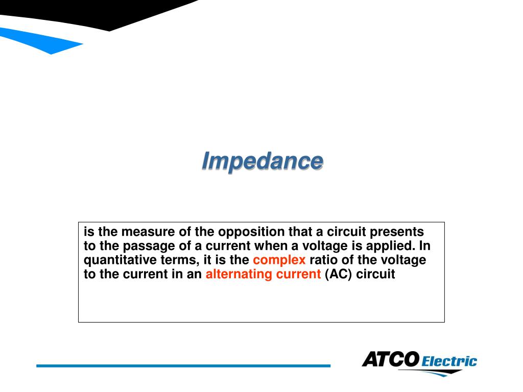 PPT - Impedance PowerPoint Presentation, free download - ID:3740790