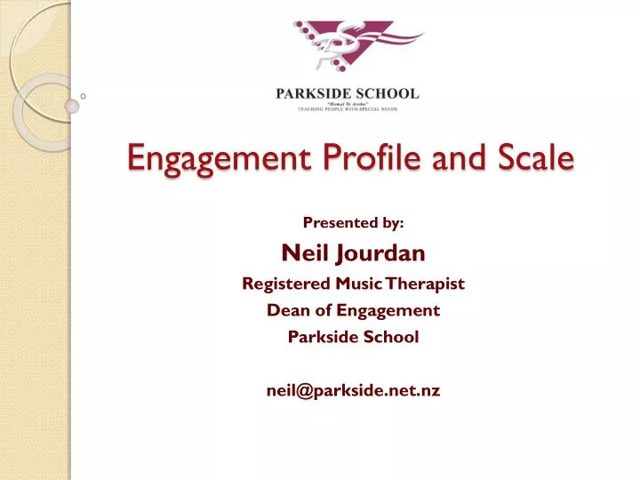 engagement profile and scale
