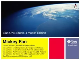Mickey Fan Java Architect,Technical Operations