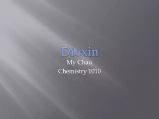 My Chau Chemistry 1010