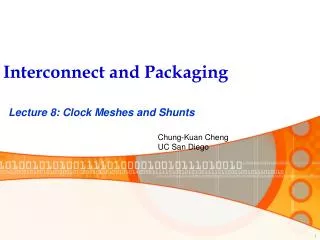 Interconnect and Packaging