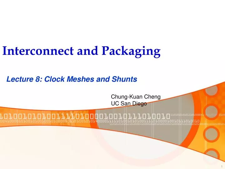 interconnect and packaging