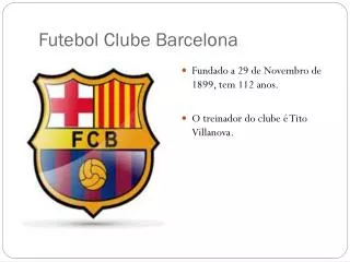 futebol clube barcelona