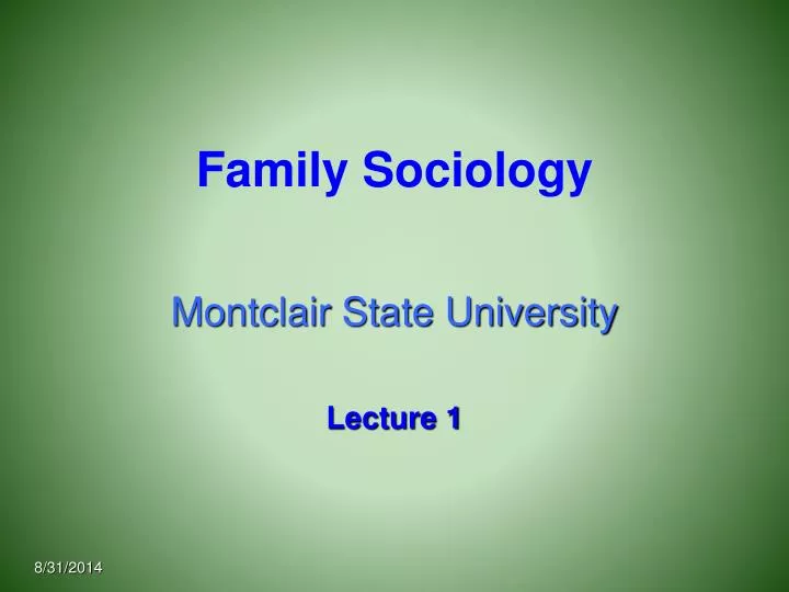 family sociology