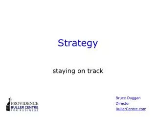 strategy
