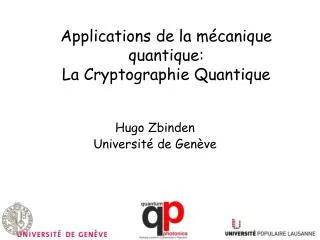applications de la m canique quantique la cryptographie quantique