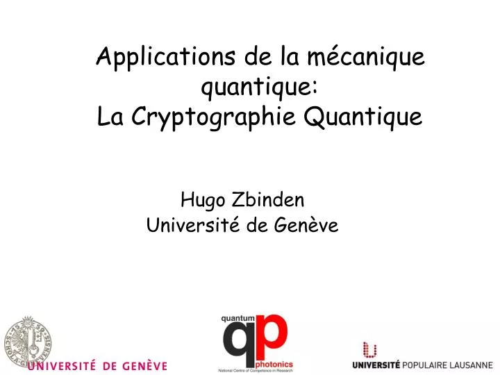 applications de la m canique quantique la cryptographie quantique