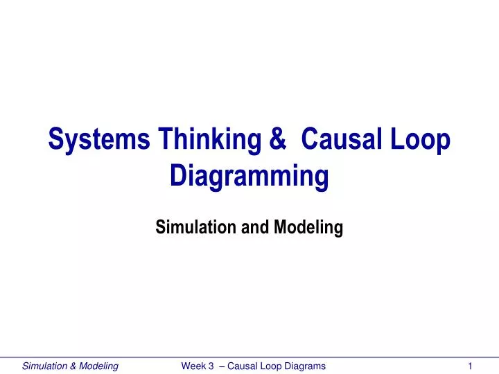 systems thinking causal loop diagramming