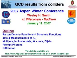 QCD results from colliders