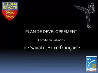 plan de developpement comit du calvados de savate boxe fran aise