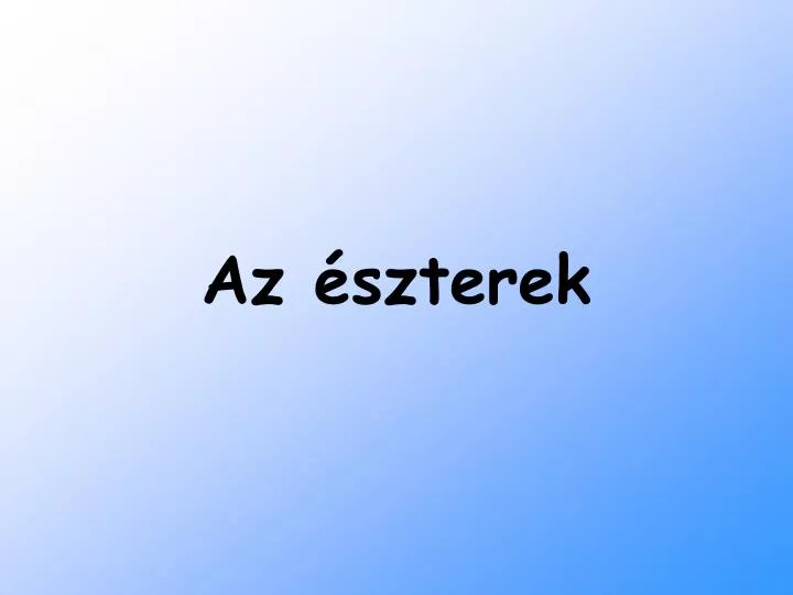 az szterek