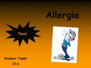 allergia