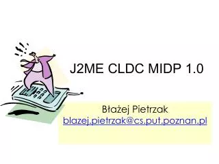 j2me cldc midp 1 0