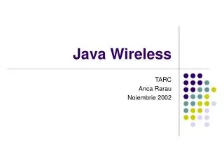 java wireless