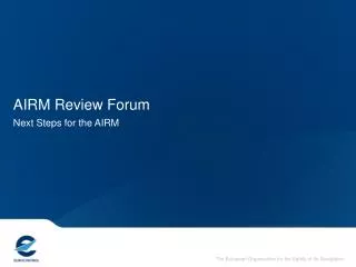 AIRM Review Forum