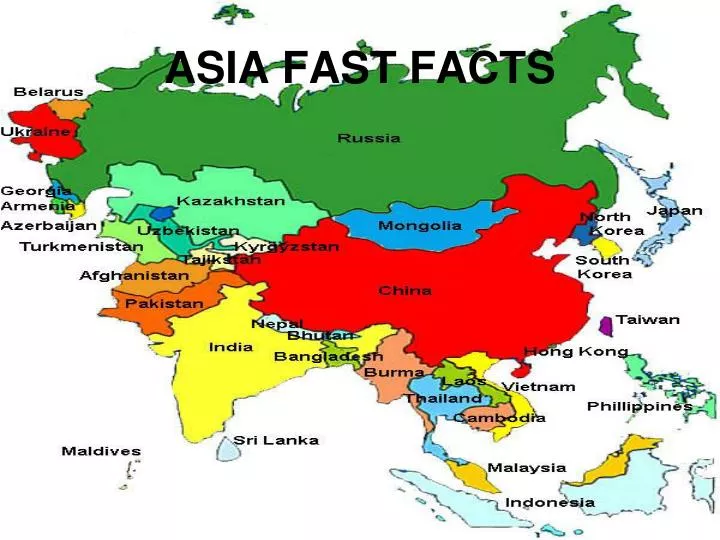 asia fast facts