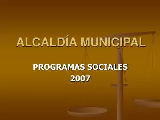 alcald a municipal