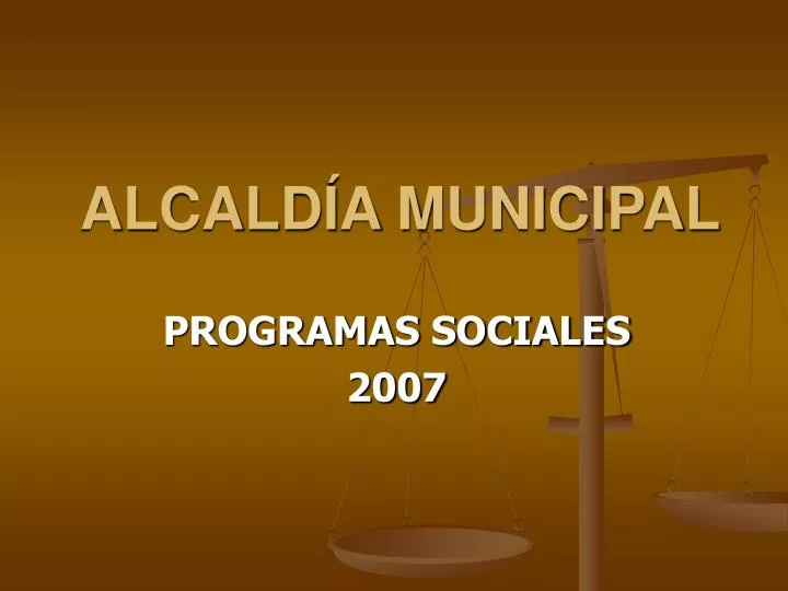 alcald a municipal