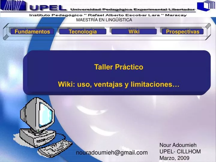 taller pr ctico wiki uso ventajas y limitaciones