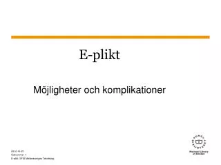 e plikt