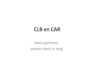 clb en car