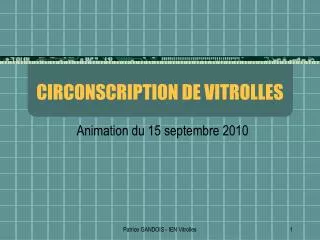 circonscription de vitrolles