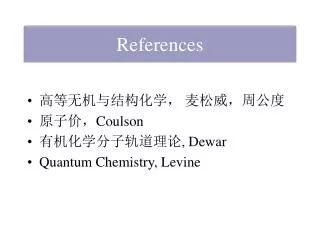 references