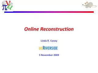 Online Reconstruction