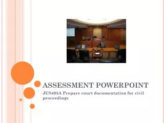 ASSESSMENT POWERPOINT