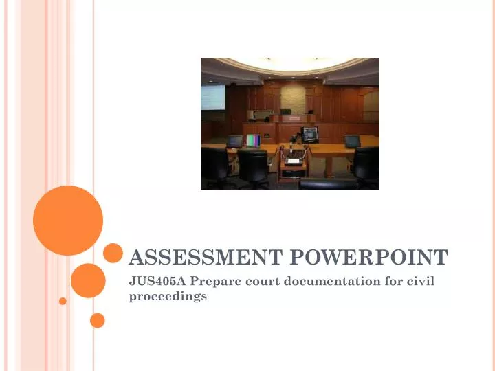 assessment powerpoint