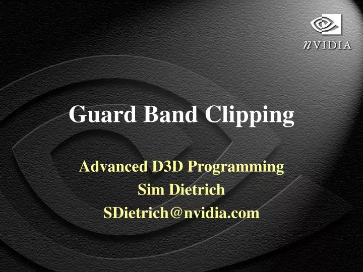 guard band clipping