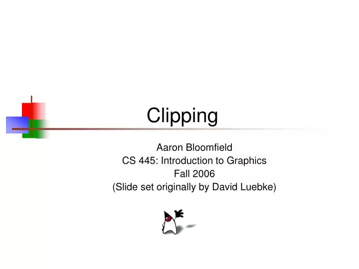 clipping