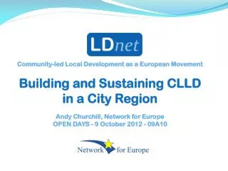 Community-led Local Development as a European Movement