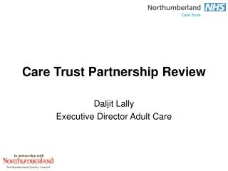 Care Trust Partnership Review
