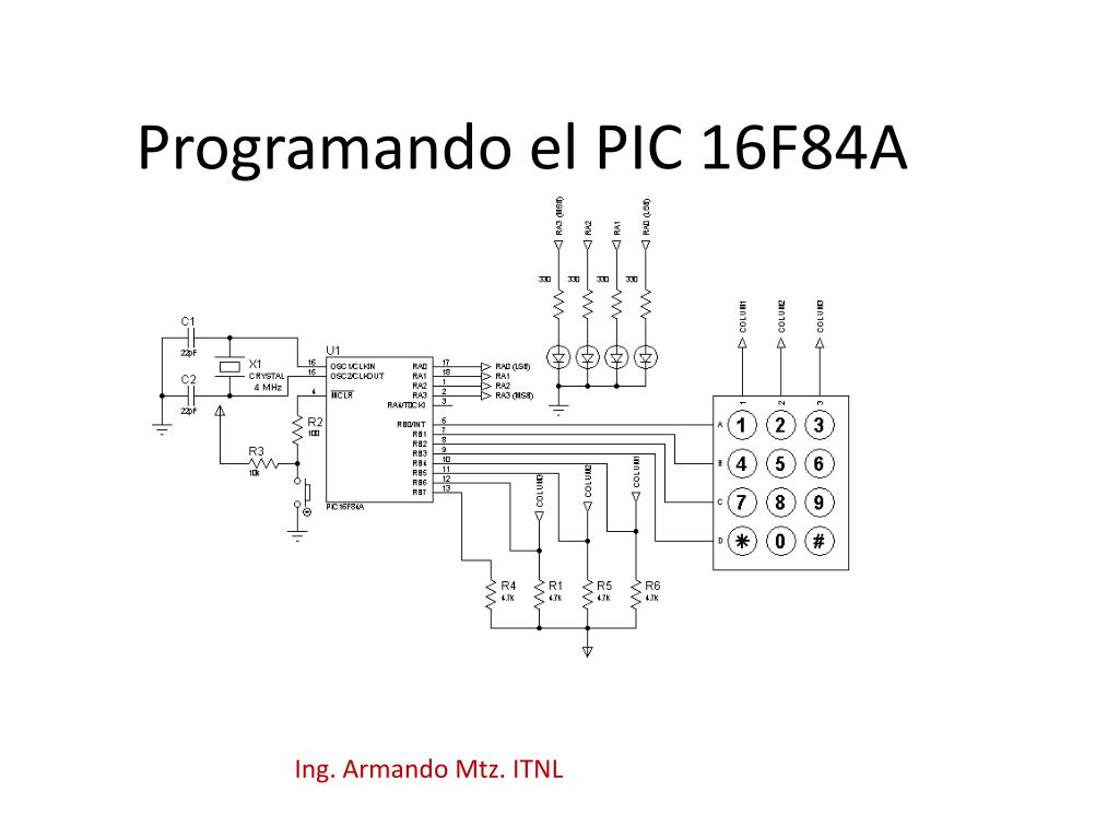 PPT - Programando el PIC 16F84A PowerPoint Presentation, free download ...