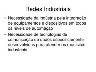 redes industriais