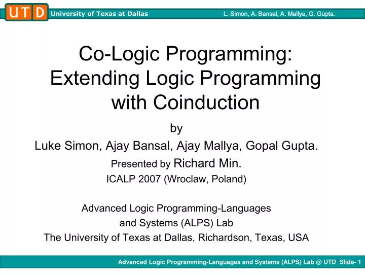 co logic programming extending logic programming with coinduction