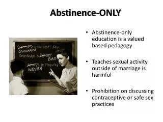 Abstinence-ONLY