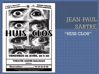 jean paul sartre