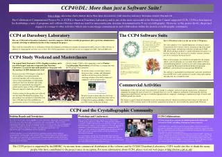 The CCP4 Software Suite