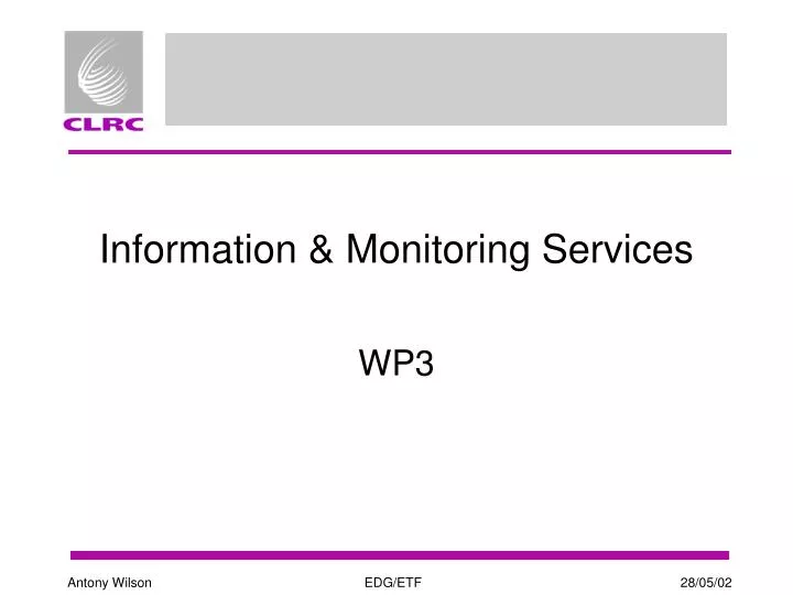 information monitoring services