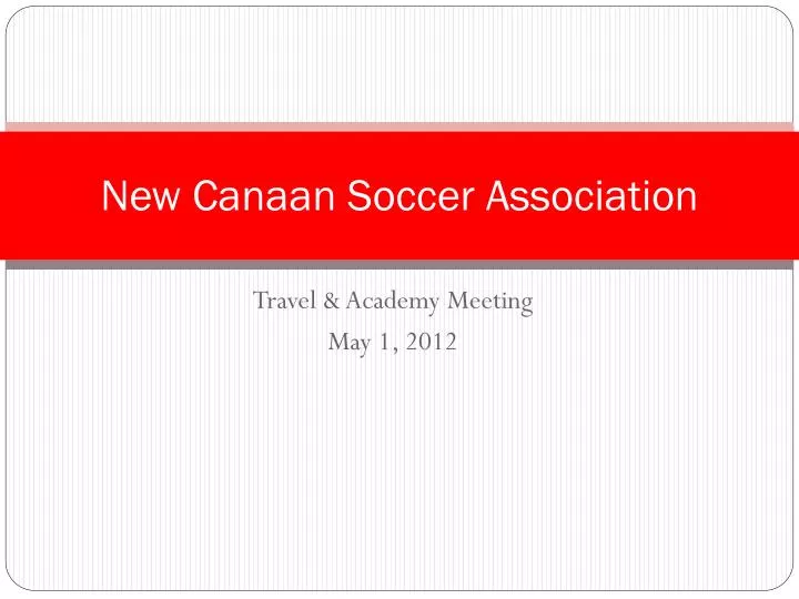 new canaan soccer association