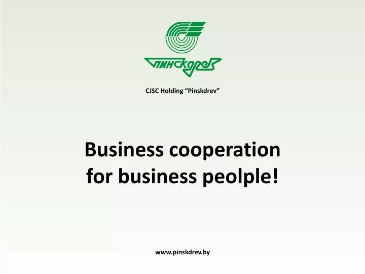 business cooperation for business peolple