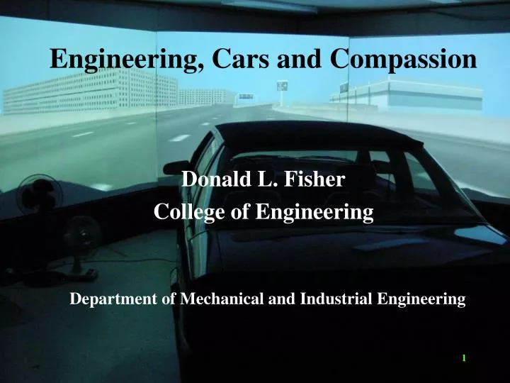 engineering cars and compassion