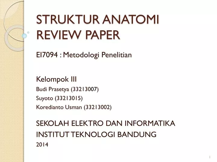 struktur anatomi review paper