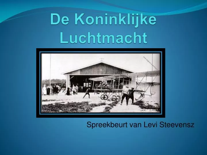 de koninklijke luchtmacht