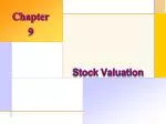 Stock Valuation - slide 1